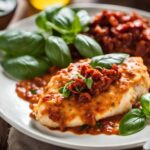 Chicken Cutlets with Sun Dried Tomato Cream Sauce