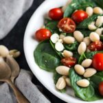 No Cook White Bean & Spinach Caprese Salad: A Quick, Healthy Twist on a Classic