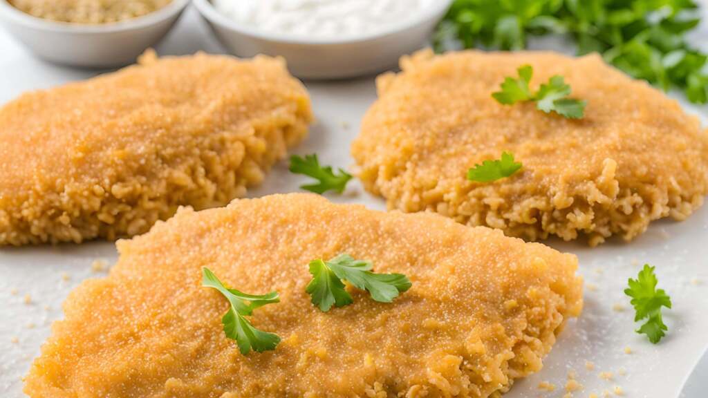 Chicken Cutlets with Sun Dried Tomato Cream Sauce
