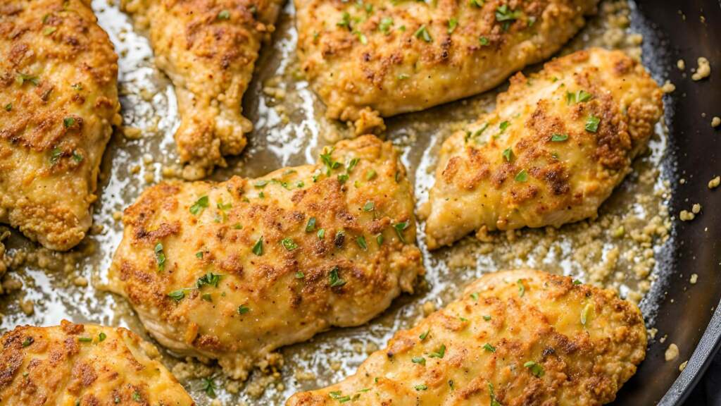 Chicken Cutlets with Sun Dried Tomato Cream Sauce
